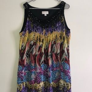 SIMPLE PATTERN DRESS